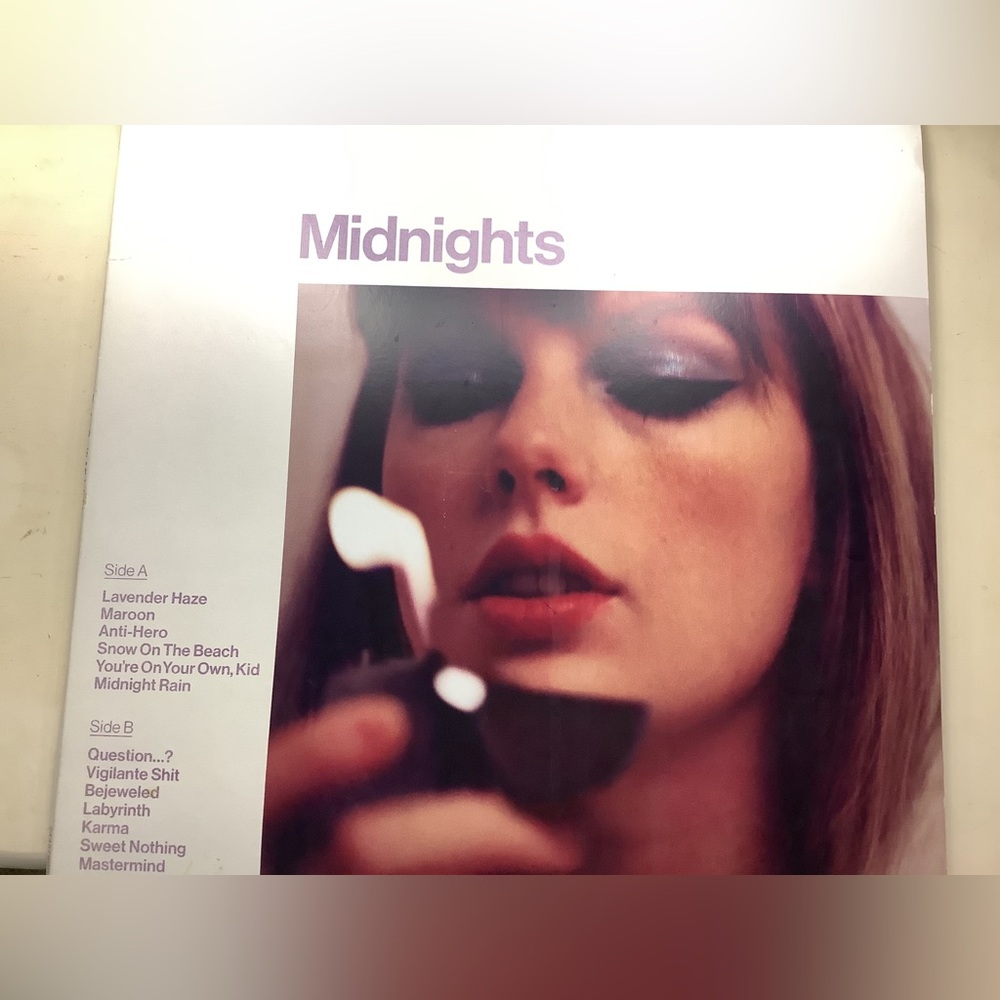 Taylor Swift Midnights Vinyl Lavender Target Edition